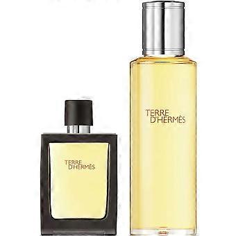 Terre d'Hermès Pure Parfum Geschenkset: Parfum 30 ml Nachfüllpackung + Terre d'Hermès Pure Parfum 125 ml (30 ml Nachfüllpackung)