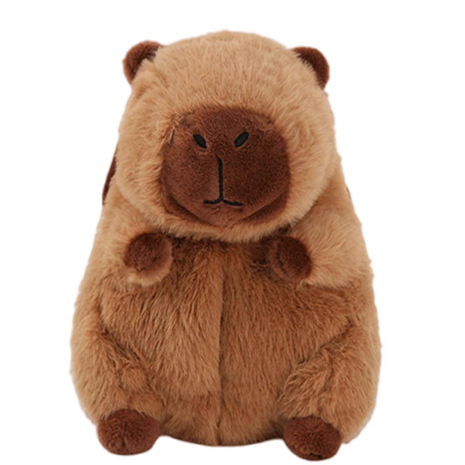 Plush Capybara Car Tissue Holder