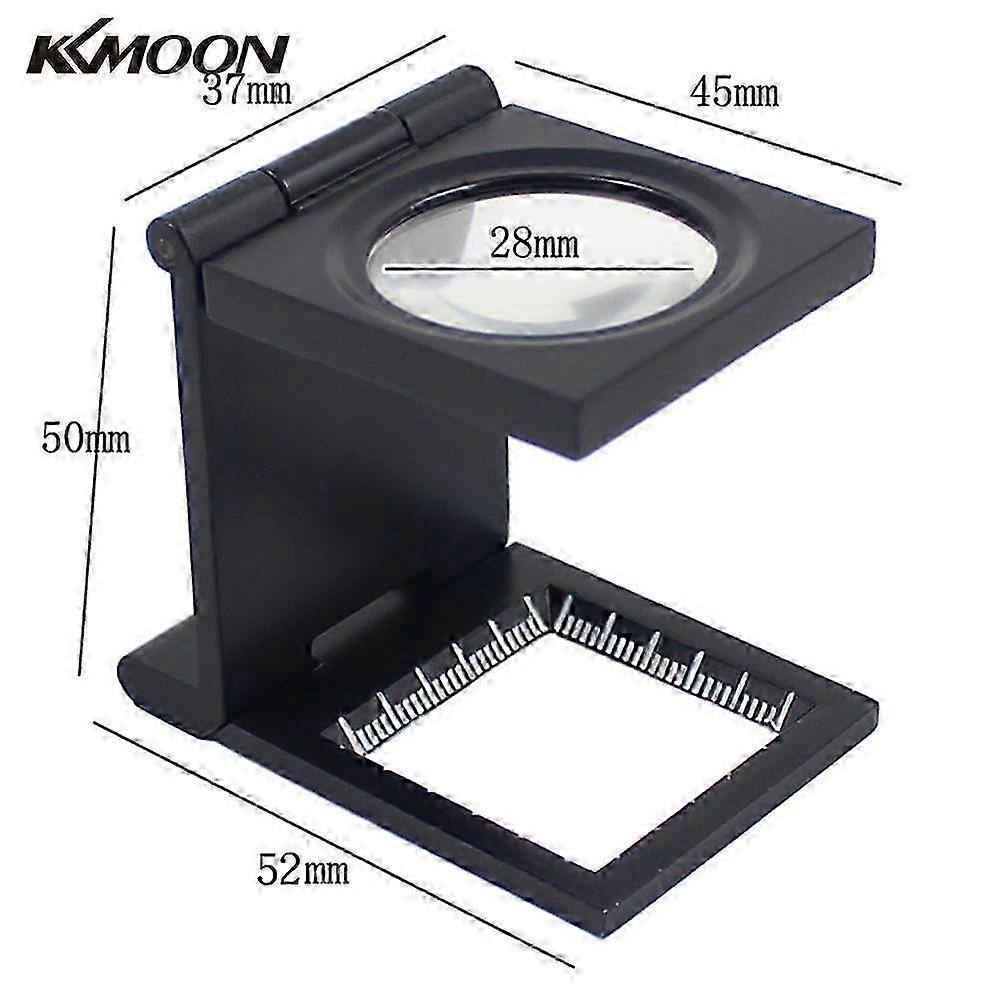 10X Foldable Zinc Alloy Magnifier