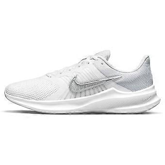 Nike Downshifter 11 Hvit Metallisk Sølv Dame CW3413-100