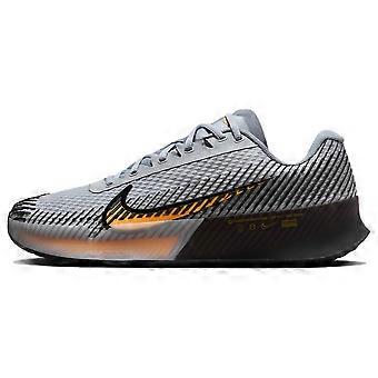 Nike Air Zoom Vapor 11 Low Top Tennisschuhe Herren Grau Orange DR6966-004