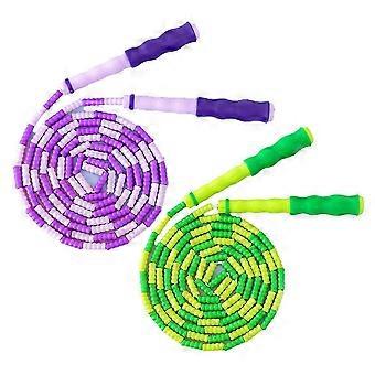 Weiches, ergonomisches Springseil mit Perlen