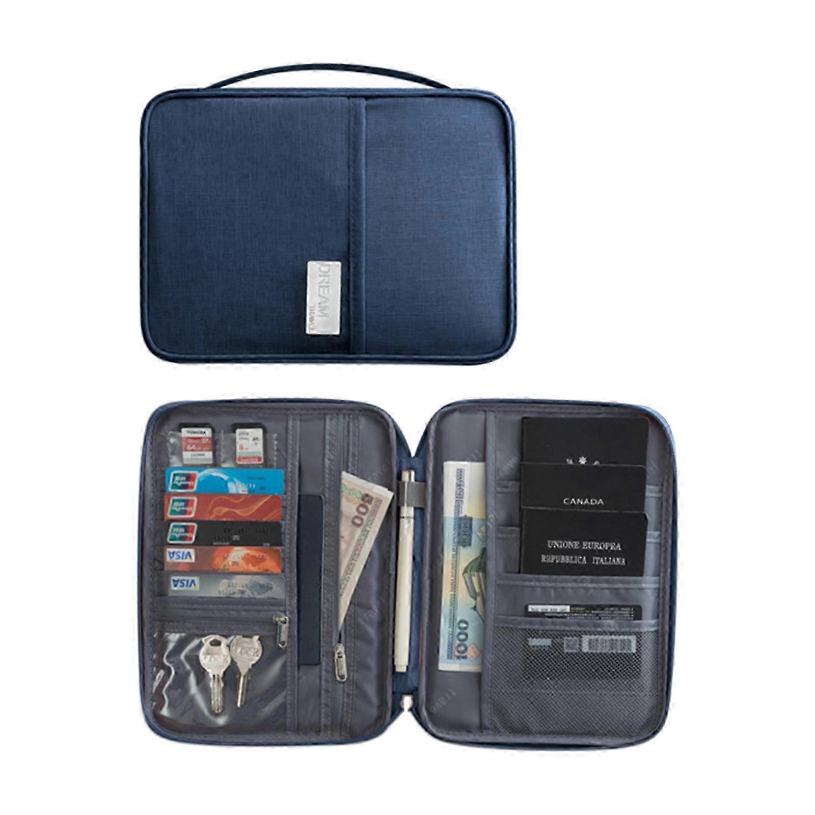 Waterproof Passport Wallet Large Capacity