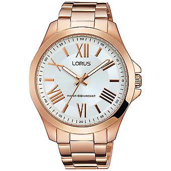 Lorus woman Quartz Analog Women's Watch with Stainless Steel Bracelet Gold Plated RG274KX9