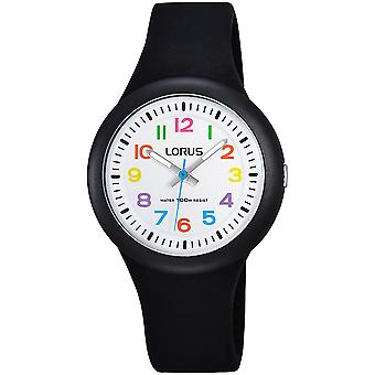Lorus kids Quartz Analog Child Watch with RRX41EX9 Silicone Bracelet