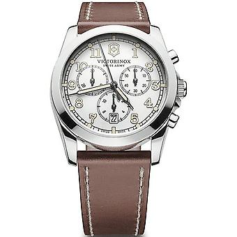 Victorinox infantry Quartz Analog Man Watch with Cowhide Bracelet V241568
