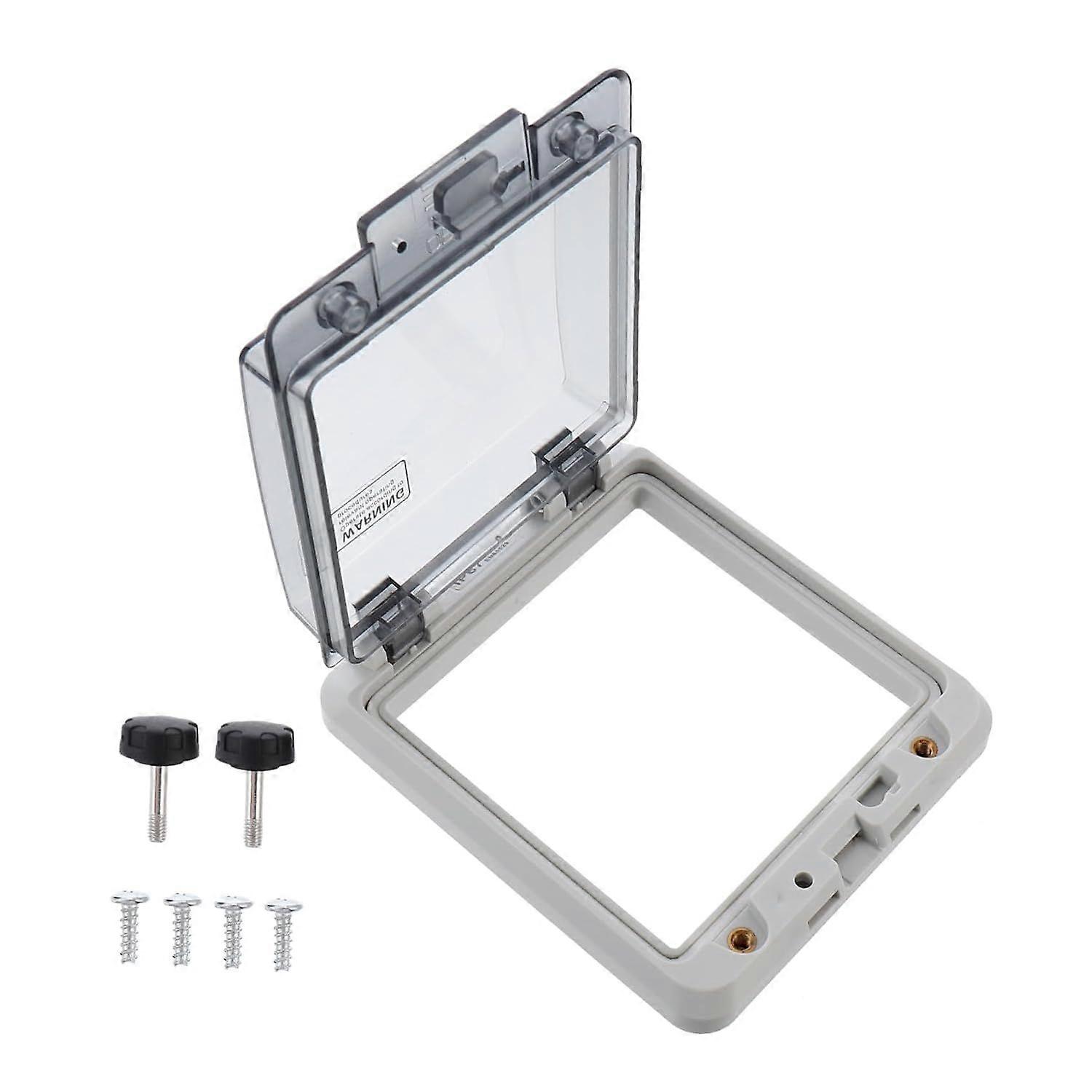 Waterproof 5 Way Circuit Breaker Box Window PP