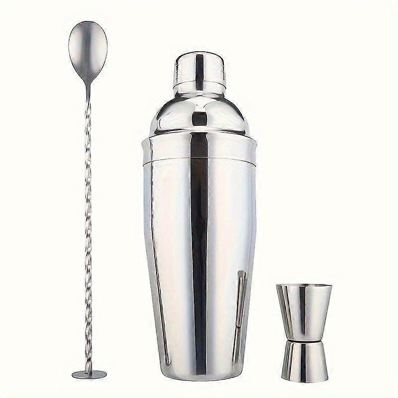 24oz Integrated Strainer Bar Shaker Set
