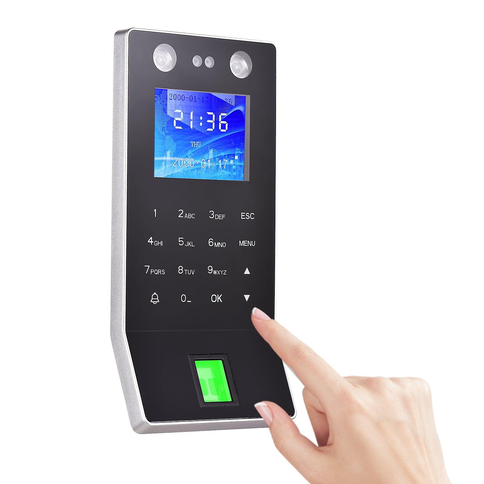 Face Recognition Fingerprint Password Attendance Machine Access Control Time Clock Recorder Id Card Device Checking-in Recorder