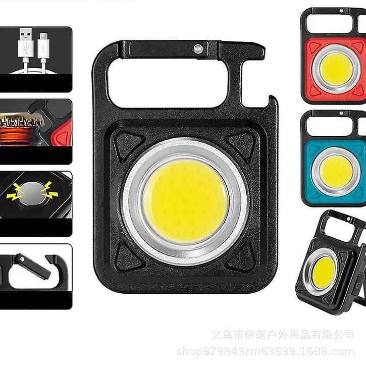 Mini Rechargeable Flashlight, Multifunctional Portable Rechargeable Emergency Light