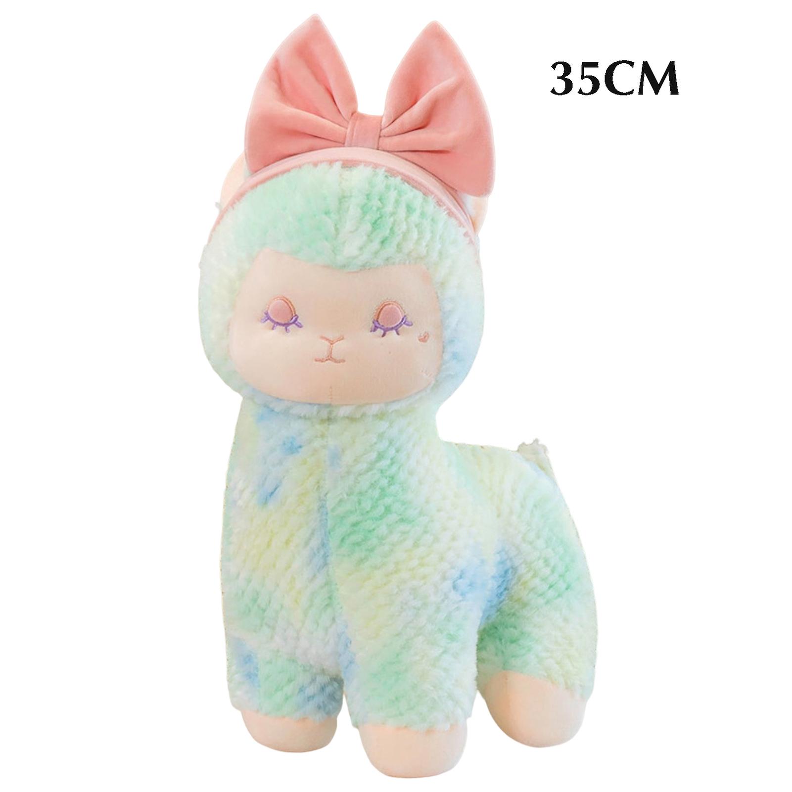 Kawaii Alpaca Plush Toy Cartoon Plush Toy Pillow Soft Comfortable Skin-friendly Plush Doll For Adults Kids Boys And Girls