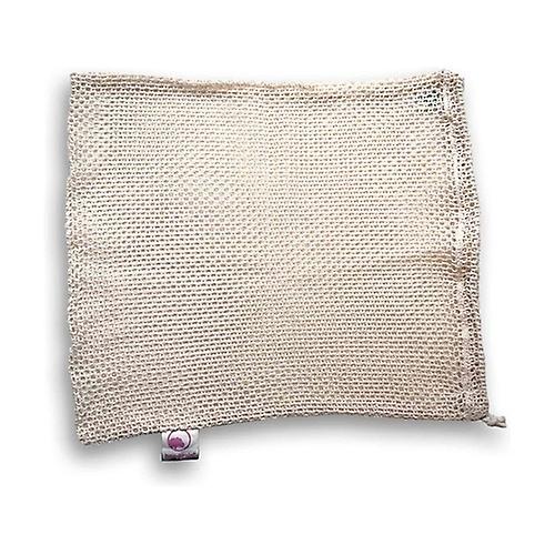 Large organic cotton mesh bag 38x30 cm 1 unit