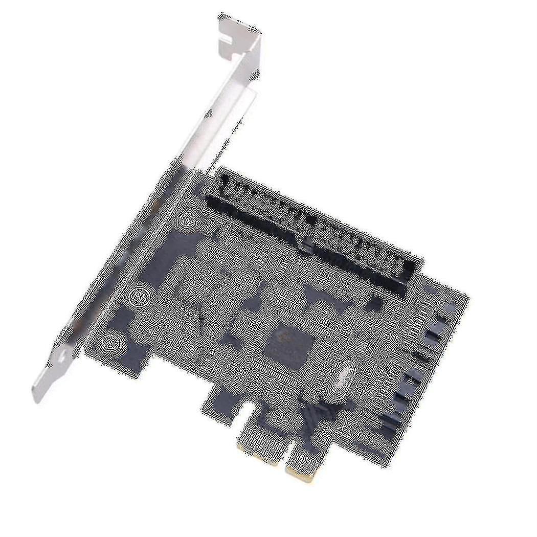 Desktop Pci E Graphics Card To 2 Port Sata Adapter Card Pci E To Sata Ide Expansion Card 3.5 Inch I