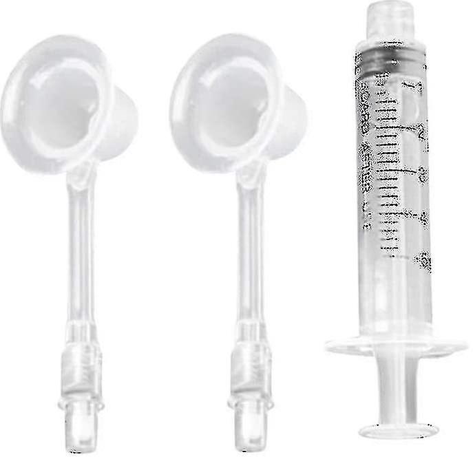 2pcs Nipple Aspirator Corrector Feeding Sucking For Flat Inverted Retraction