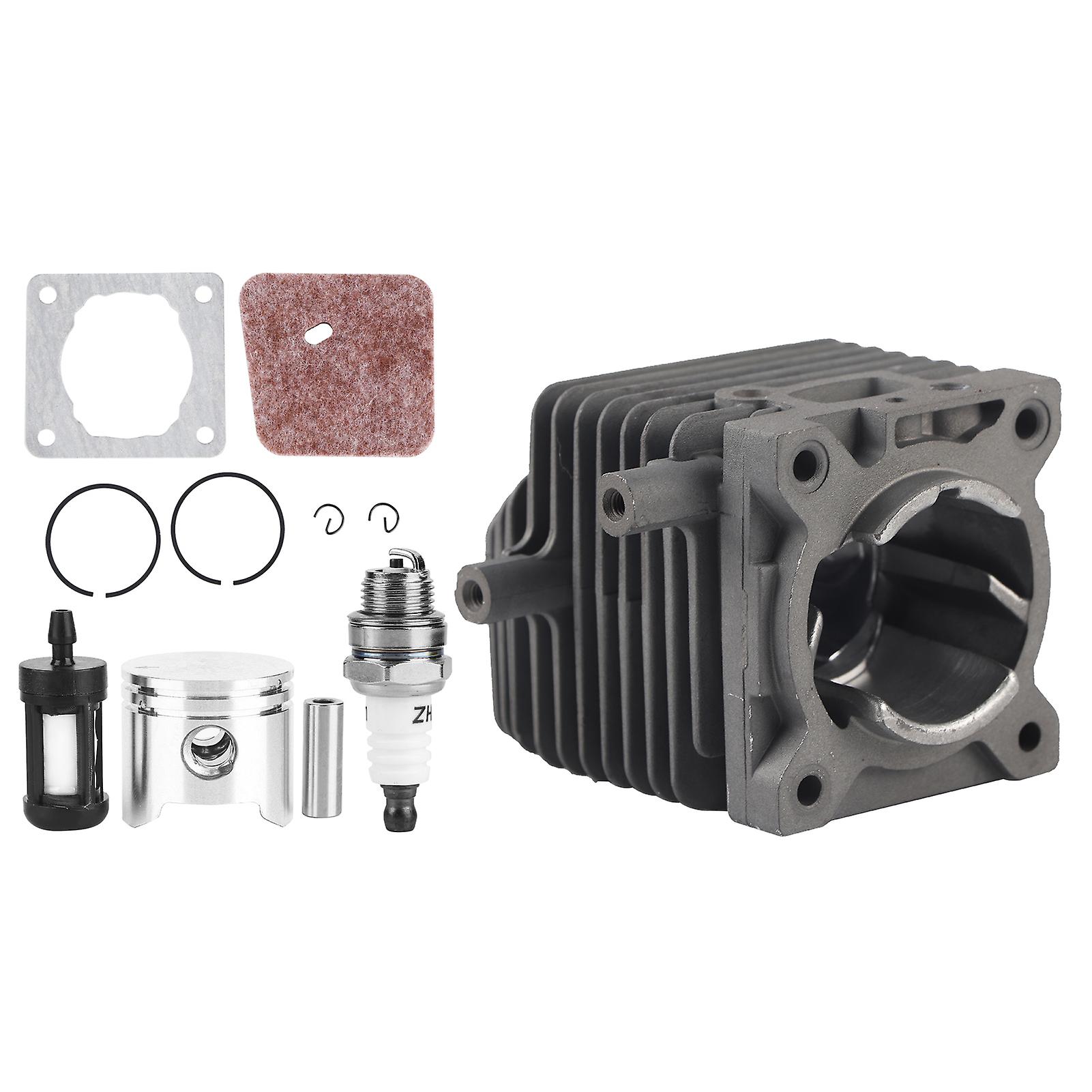 Cylinder Assembly Piston Kit Fit for STIHL FS75 FS80 FS85 HS75 34MM Lawn Mower Cylinder