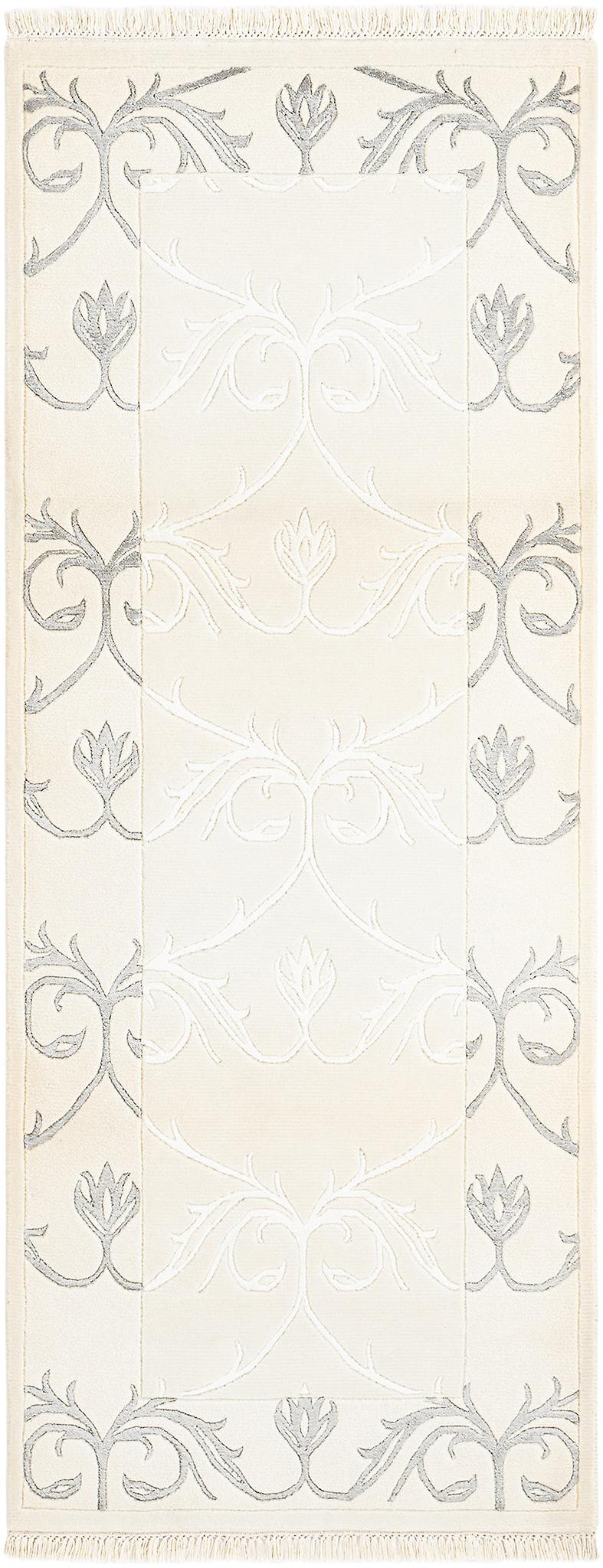 Hadorn Darya-印度 79x203 带米色手摇织机印度地毯