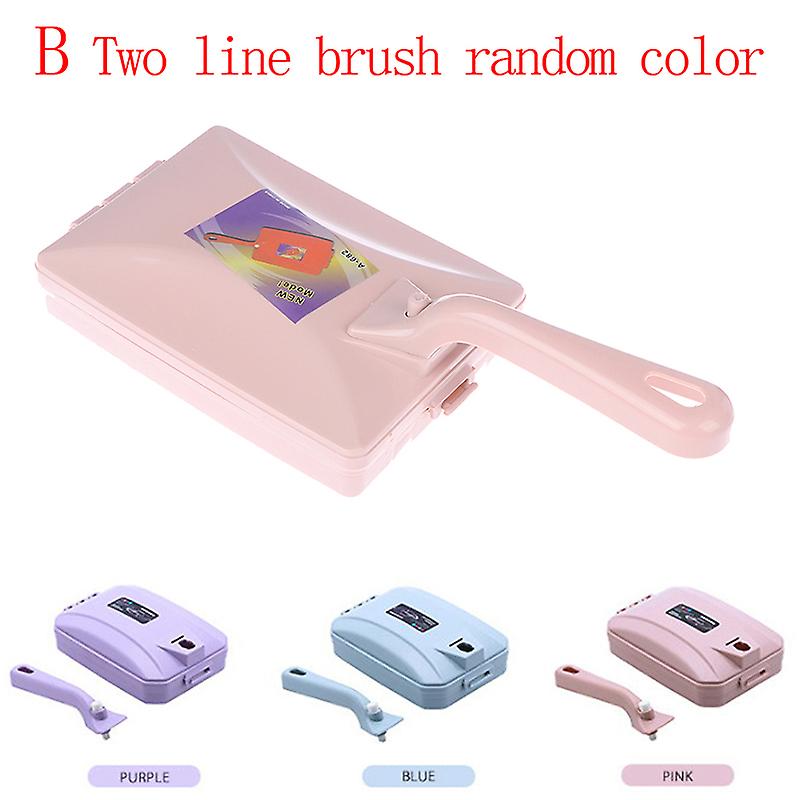 Creative Carpet Brush Sweeper Handheld Sofa Bed Pet Hair Dirt Cleaner Roller
