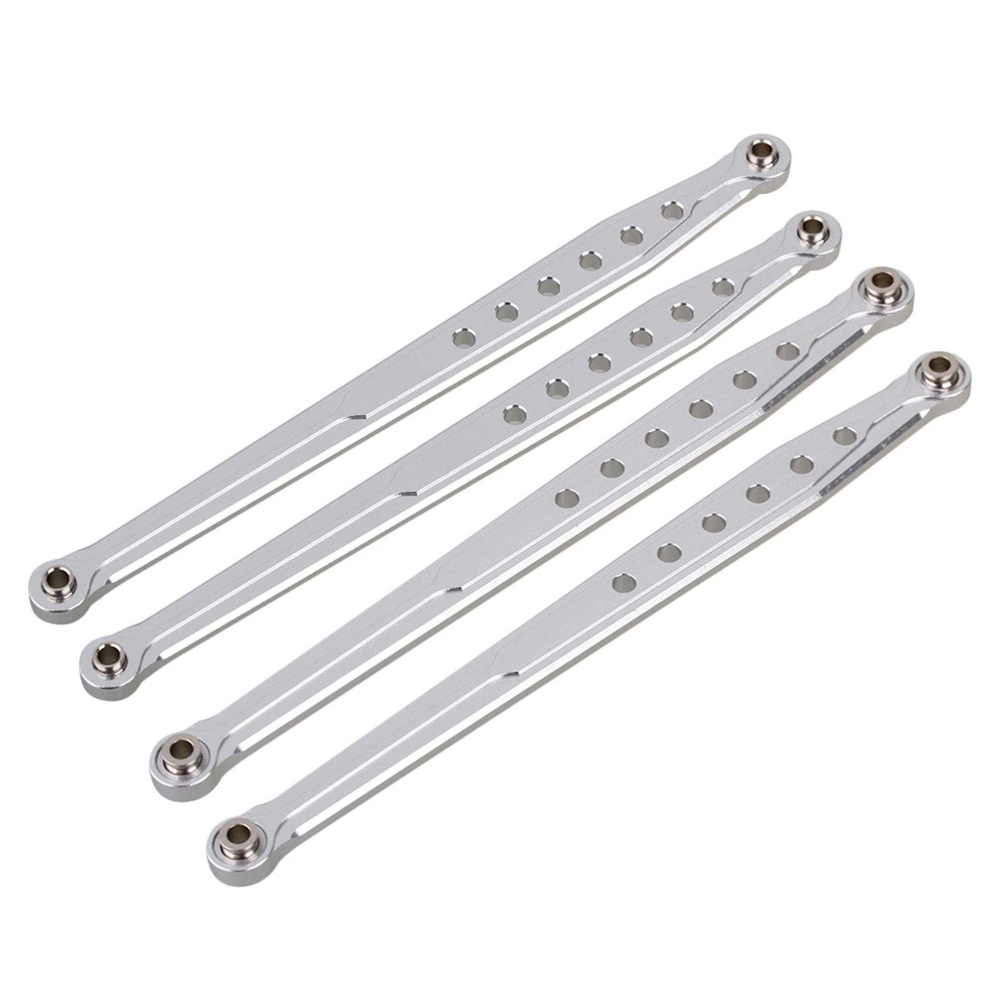 4PCS RC 1:10 Front & Rear Suspension Link Upgrade Replacement for AXIAL