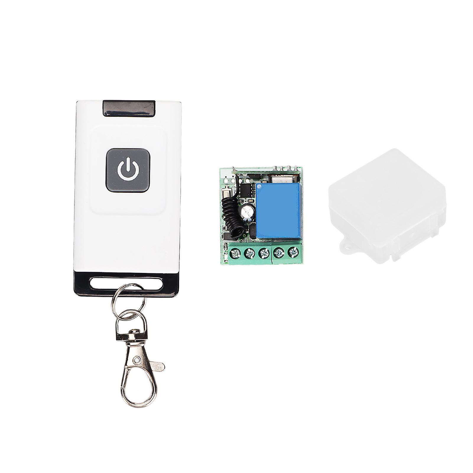 Smart 433Hz RF Relay Switch for Garage Doors and Industrial Control with Remote Opener