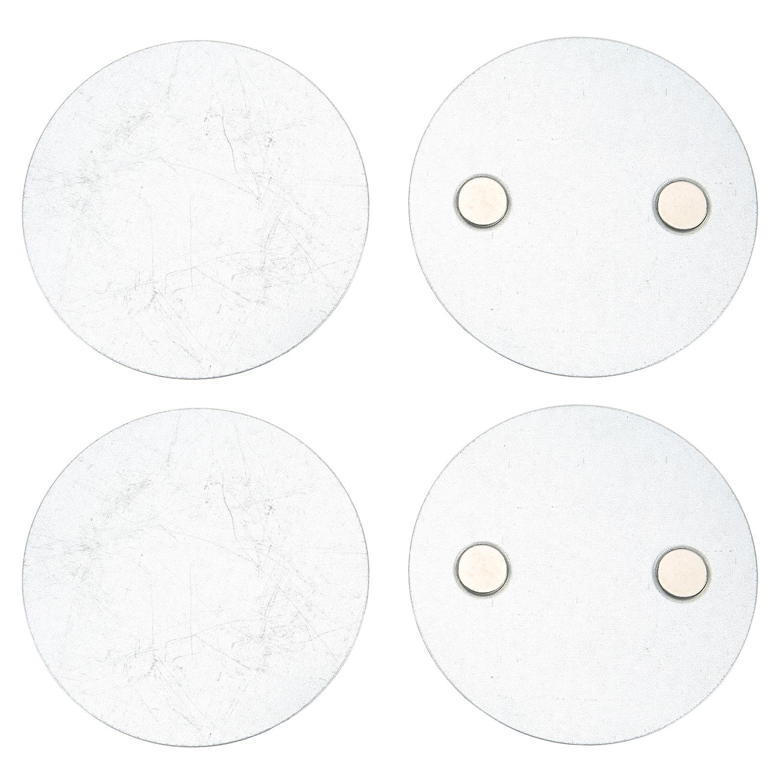 Magnetic Smoke Detector Mount Kit - Easy Install, Strong Grip, Durable, Rust-Resistant