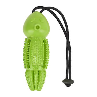 Dog Toothbrush Toy Bite Resistant Teeth Cleaning Chew Toys for Small and MediumSized Dogs(Green )
