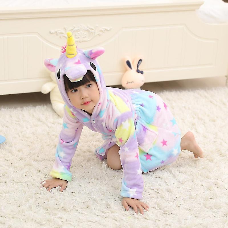 Accappatoio Vestaglia Notte Bambina Bambini Ragazzo Ragazza