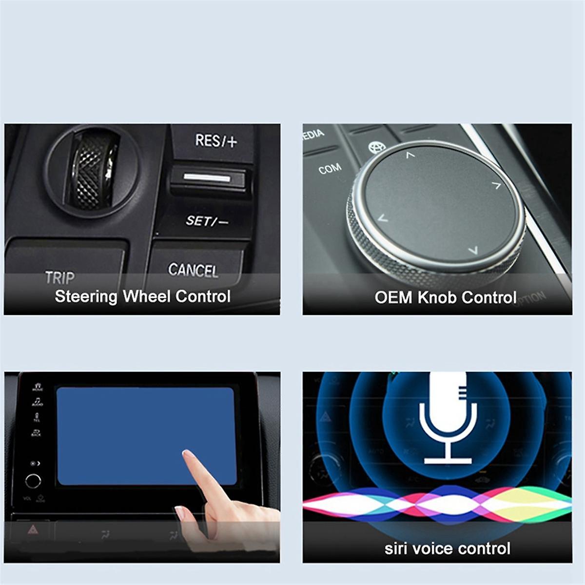 Wireless CarPlay Adapter for Car Stereo with USB Plug Without Removing Radio Support 5G