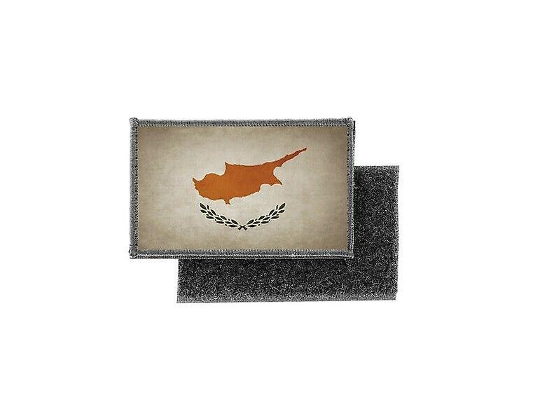 Patch ecusson prints vintage flag badge Cypriot chypre