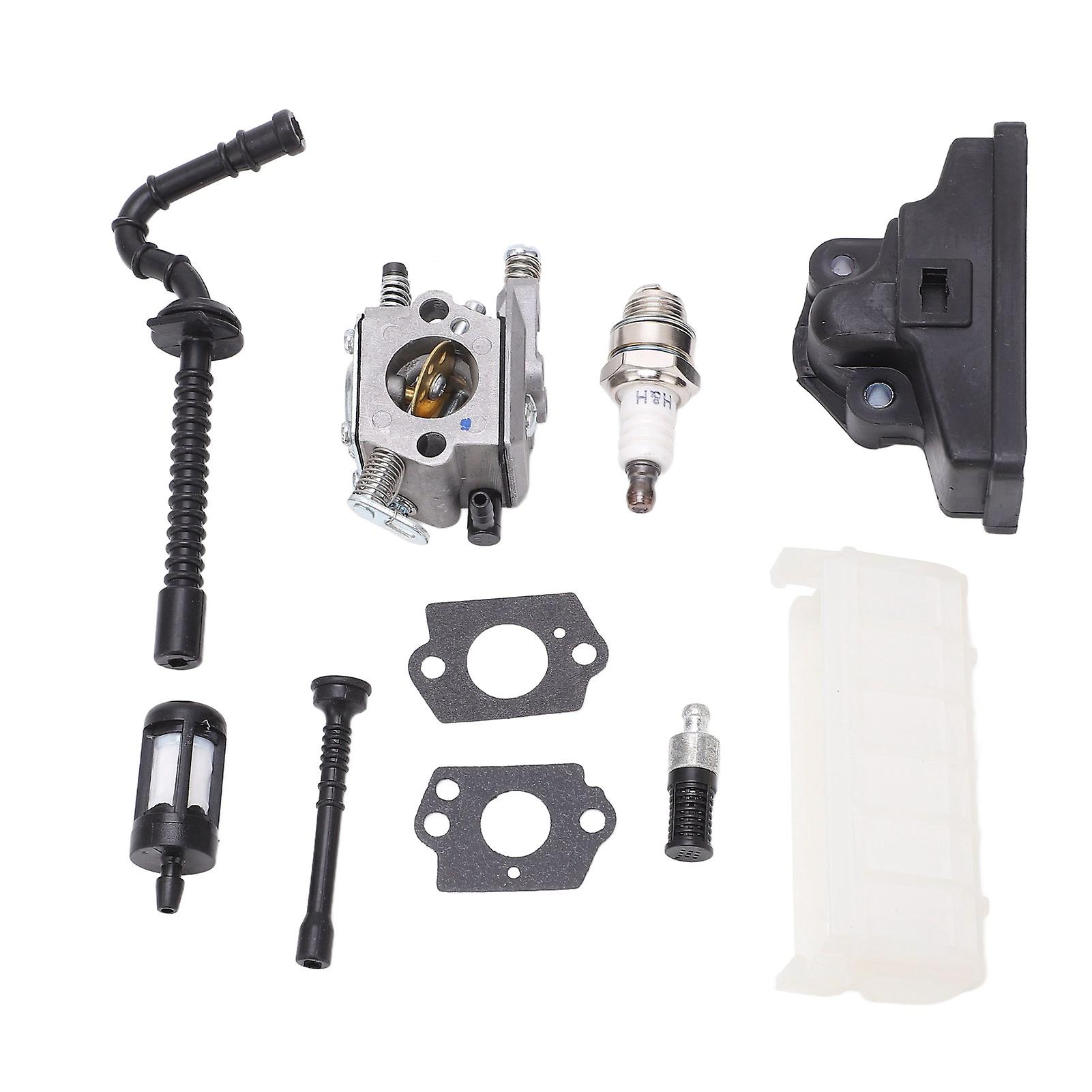 Carburetor Kit Strong Sparking Plug Air Filter Fuel Line Strainer Kit for STIHL 021 023 Chainsaw