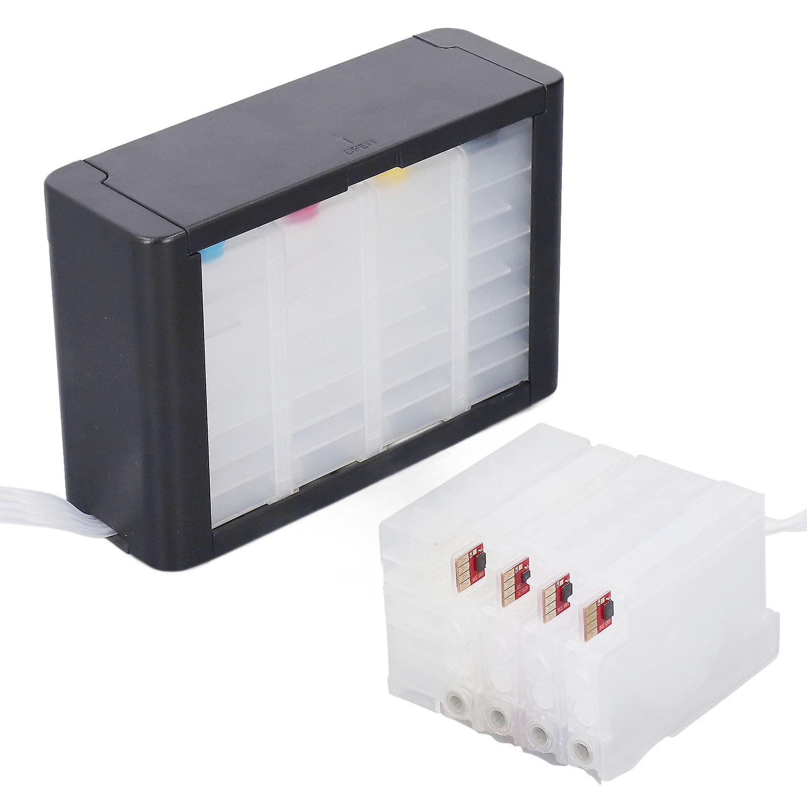 4 Color Refill Printer Ink Cartridge with Permanent Chip No Leakage Continuous Supply Ink Cartridge for HP 953 