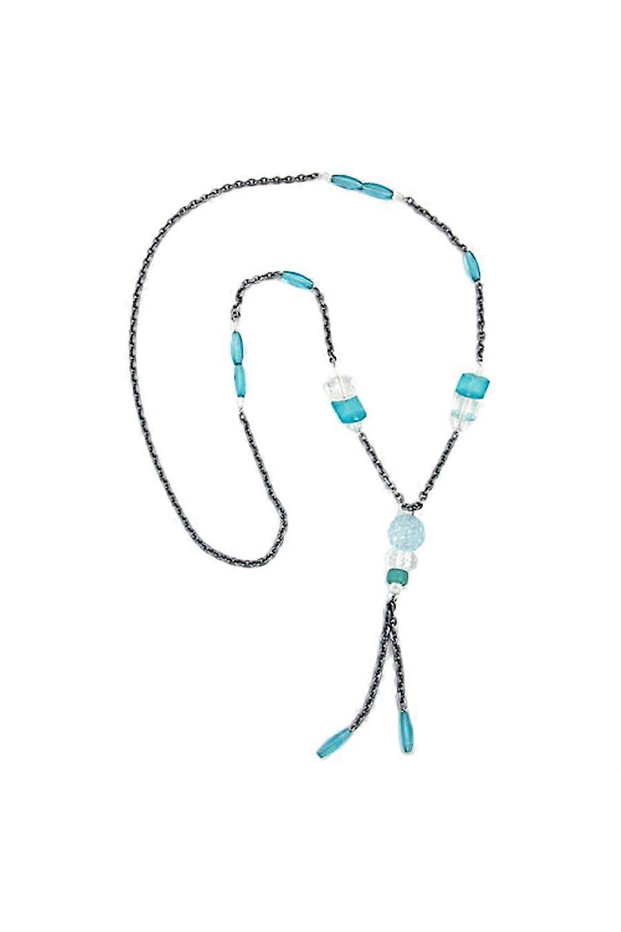 Necklace Turquoise Beads 90cm - Gl00043