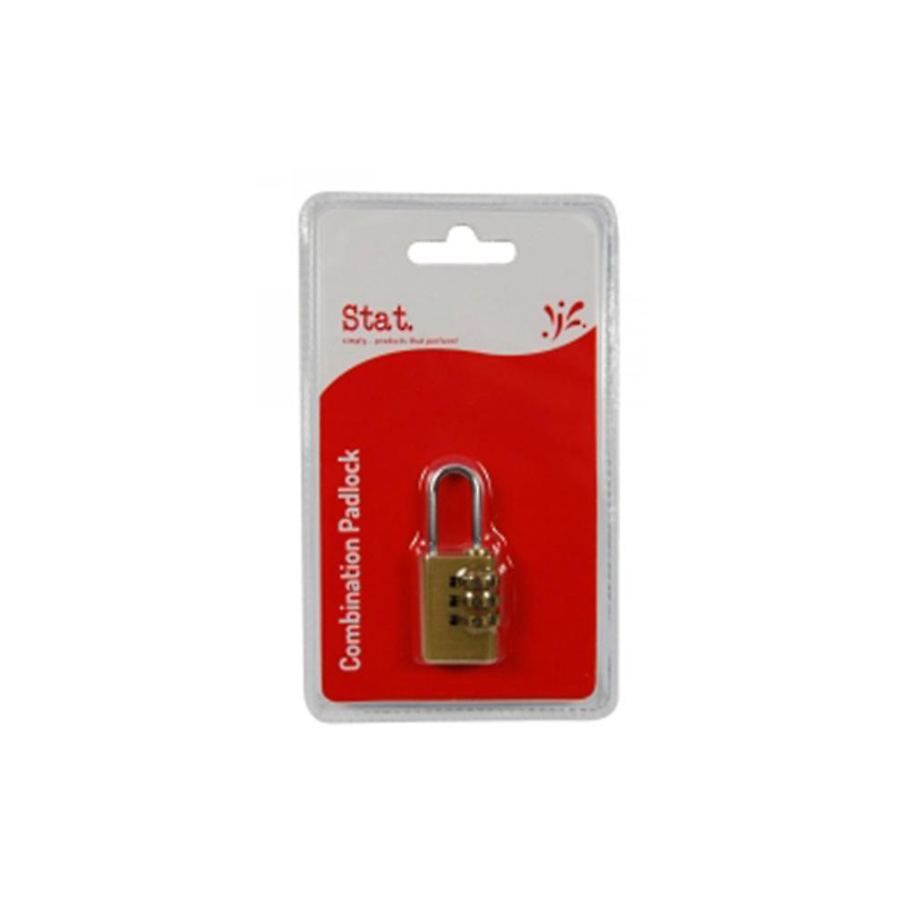 Stat 3-digit Combination Padlock for Securing and Easy Access to Your Items