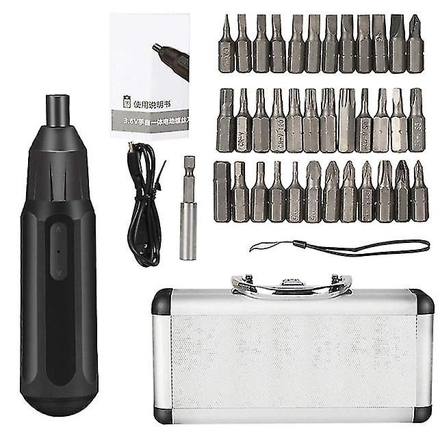 3.6V Electric Screwdriver Usb Rechargeable Automatic Screwdriver Hand-drill Multi-function Electric Batch Tool