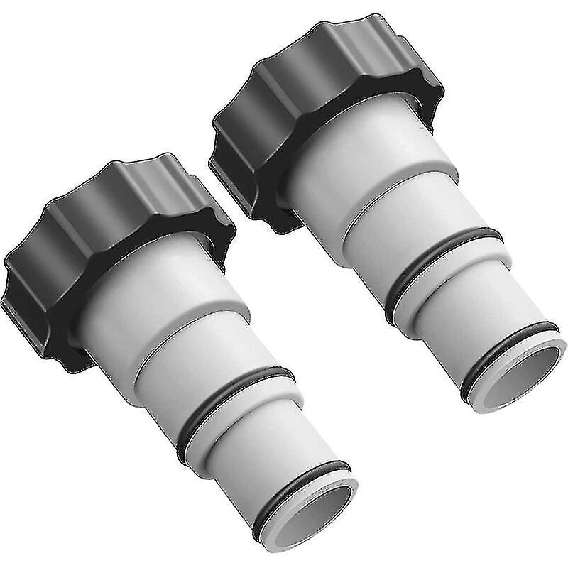 Pool Adapter, Replacement A Series Hose Adapter With Thread, 32 And 38mm Diameter Hose, Pump Adapter