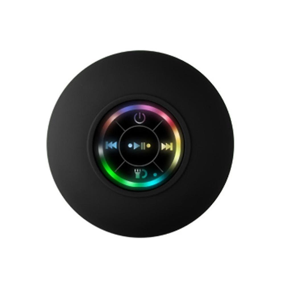 Mini Bluetooth Speaker Waterproof Bathroom Audio Wireless Shower Speakers Rgb Light Bluetooth