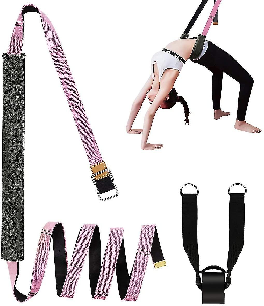 Yoga Stretching Strap Back Bend Assist Trainer With Door Anchor