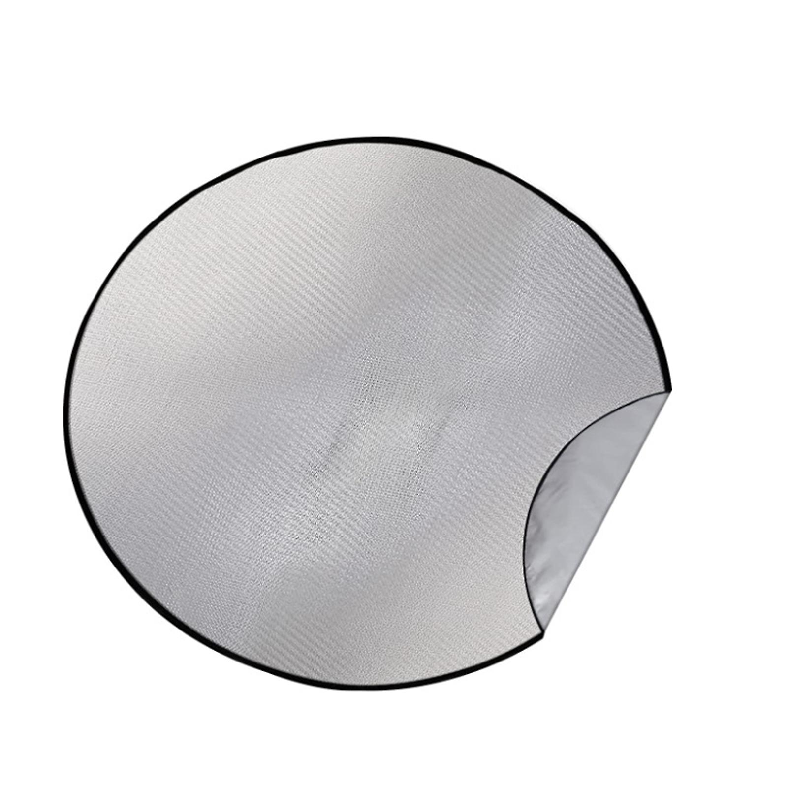 Under-the-Grill Protective Patios Deck Mat Heat Resistant Fireproof Round Fire Pit Mat for Backyard