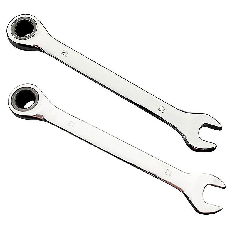 2pcs Ratcheting Wrench
