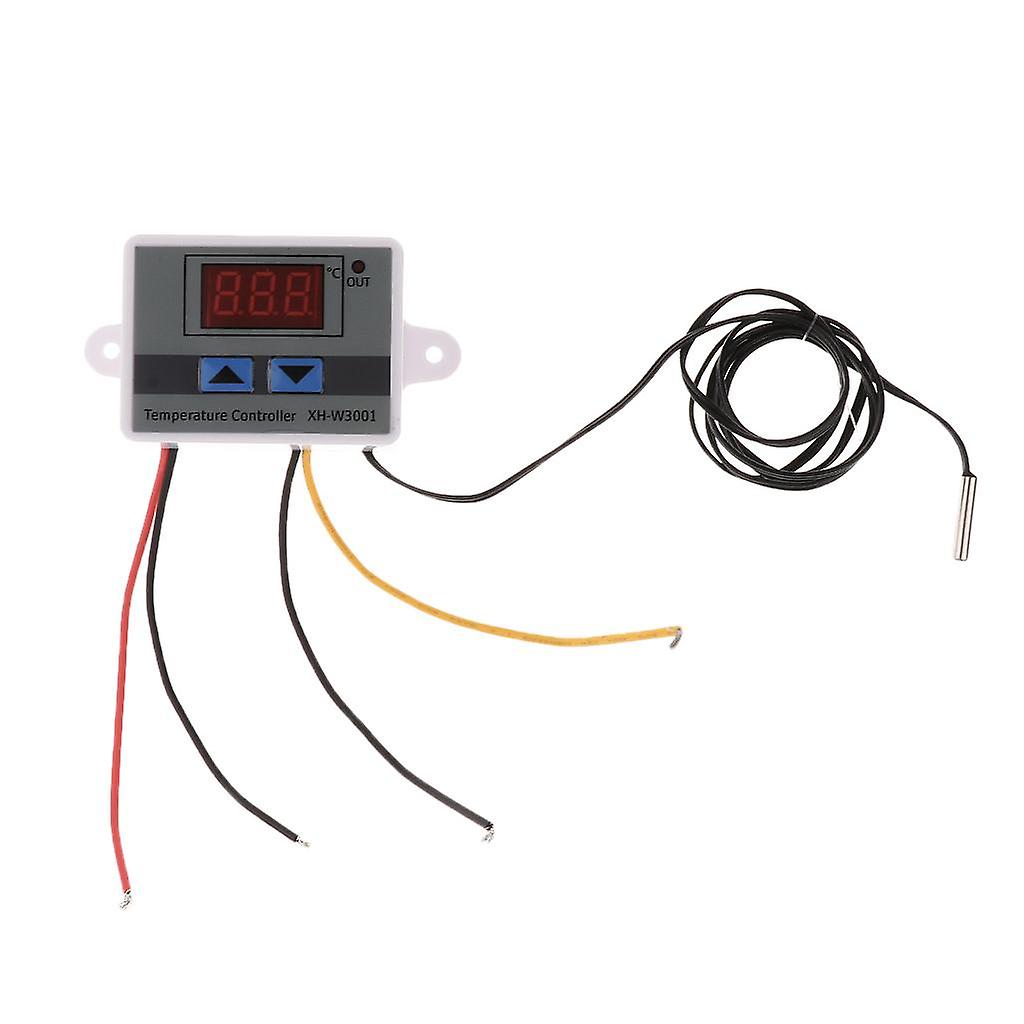 Digital Thermocouple Temperature Controller With Sensor To 110