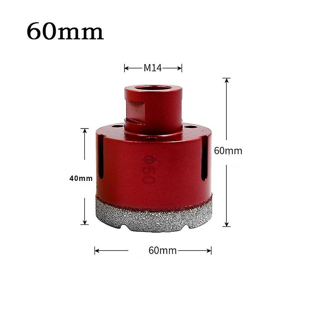 1pc Hole Saw Dry Diamond Drill Bits 6-68mm M14 Thread Hole For Granite Tile Glass Ceramic Drilling C
