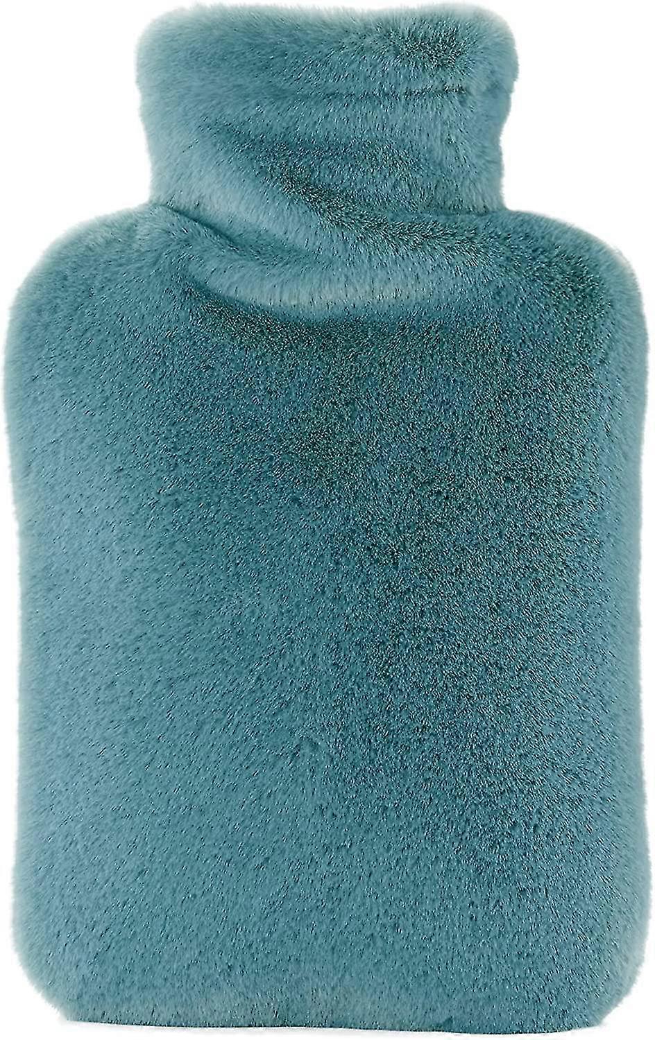 Bolsa de agua caliente - 2l caliente con funda peluda