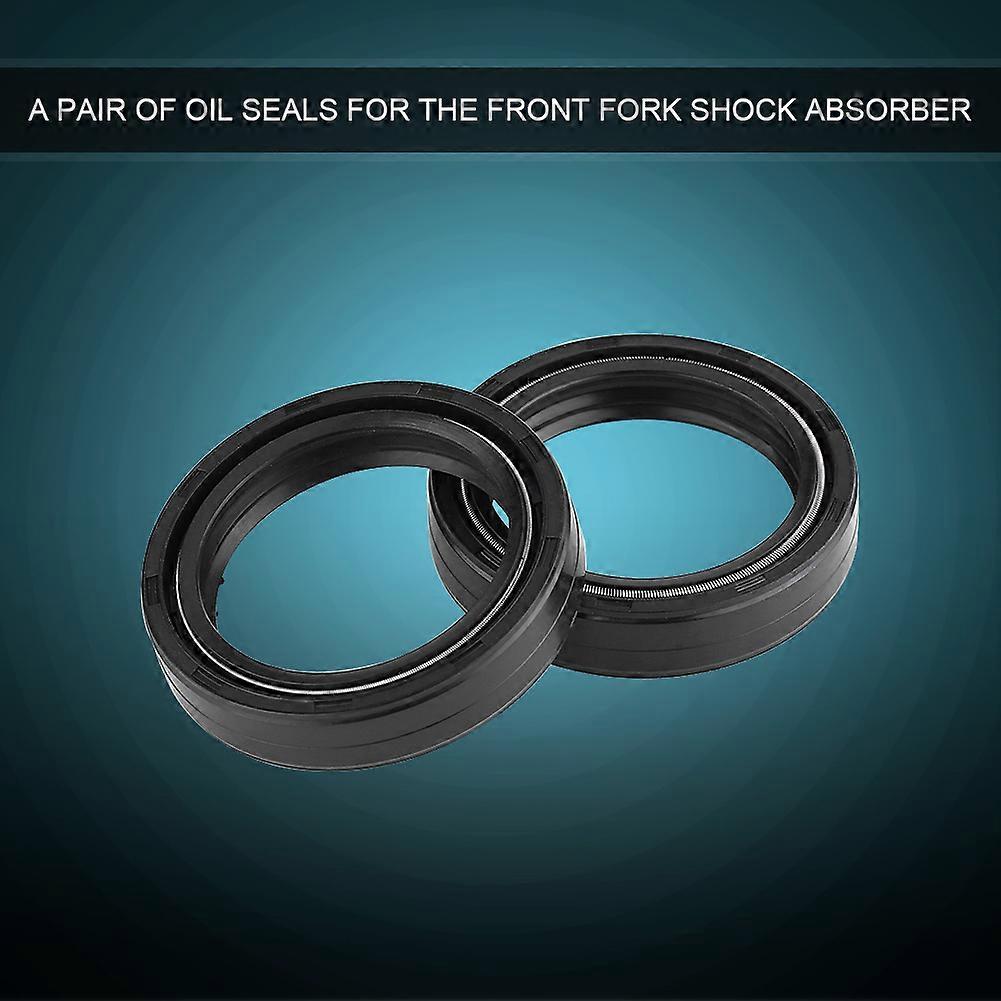 1 ζευγάρι σφραγίδα λαδιού μπροστινού πιρουνιού μοτοσικλέτας μοτοσικλέτας για Suzuki GSX750F GSXR750