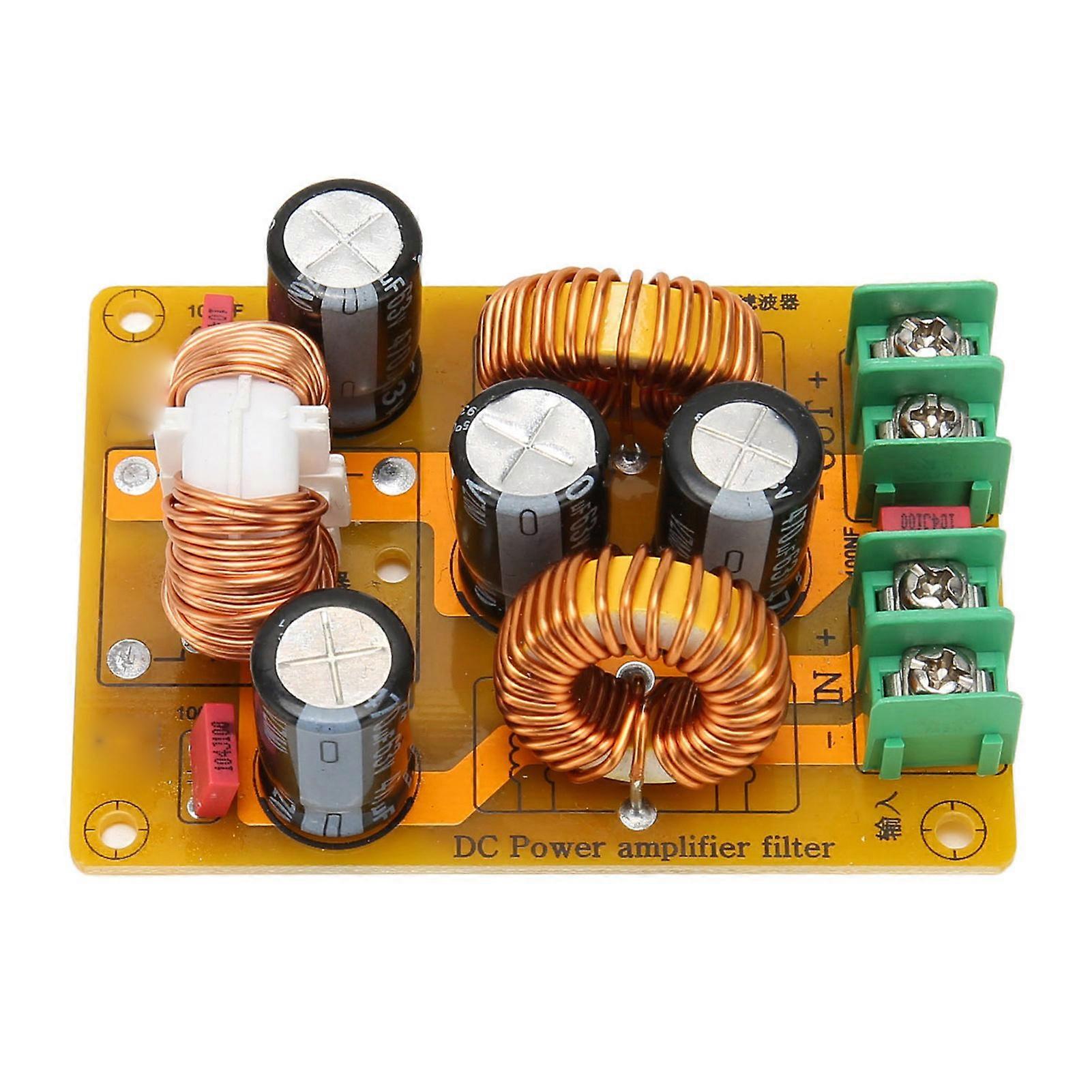 DC-LC-Filter EMV EMV-Kfz-Klang-Hochfrequenz-Filter Netzteil-Filterung fertige Platine 4A