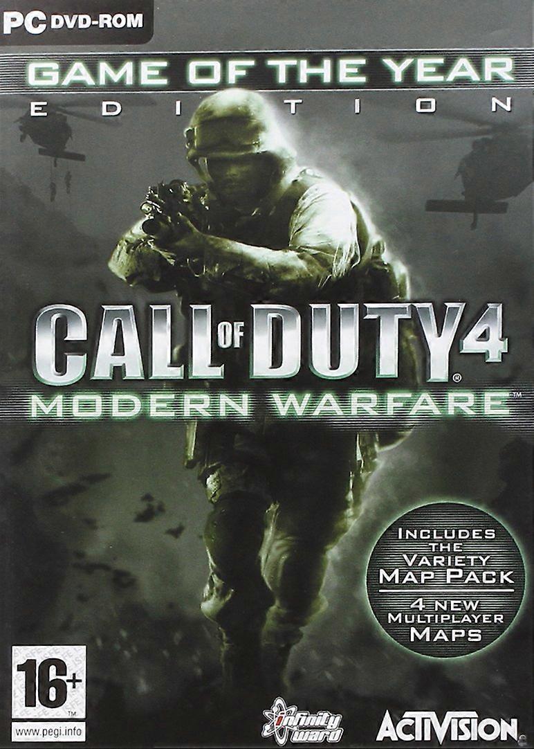 Call of Duty 4 Modern Warfare - Game of the Year Edition (PC) - New & Sealed