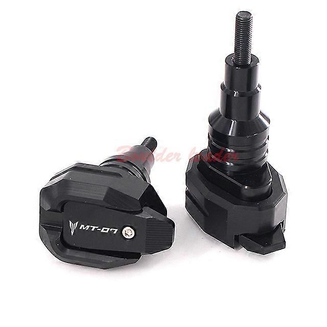 mt-07 logo CNC Frame Sliders Crash Pad Falling Protector Guard For Yamaha MT07 MT 07 2015-2018 engine protection Sliders cover