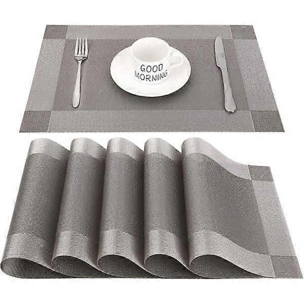 Heat-resistant non-slip rectangular PVC tabletop Suitable for Din