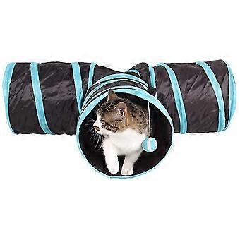 Cat Tunnels Crinkle Play Toys Collapsible Tube With Ball Maze Cat House Pet Interactive For Cat Puppy Kitten Rabbit