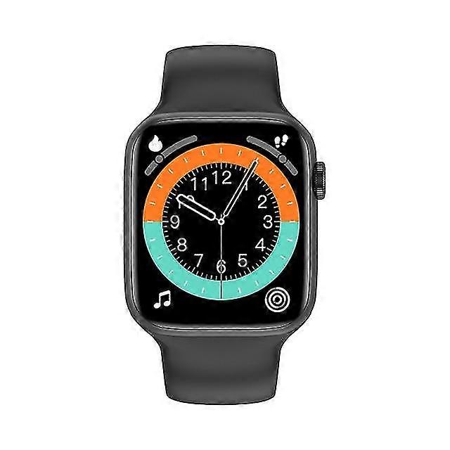 Noir Smartwatch Bluetooth Appel Musique Jouer Torntisc Montre Intelligente IWO W46 Assistant Vocal Dynamique