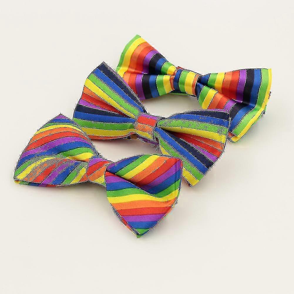 3pcs Boys Pre-tied Bow Ties Adjustable Tuxedo Bowtie For Boy With Multiple Colors