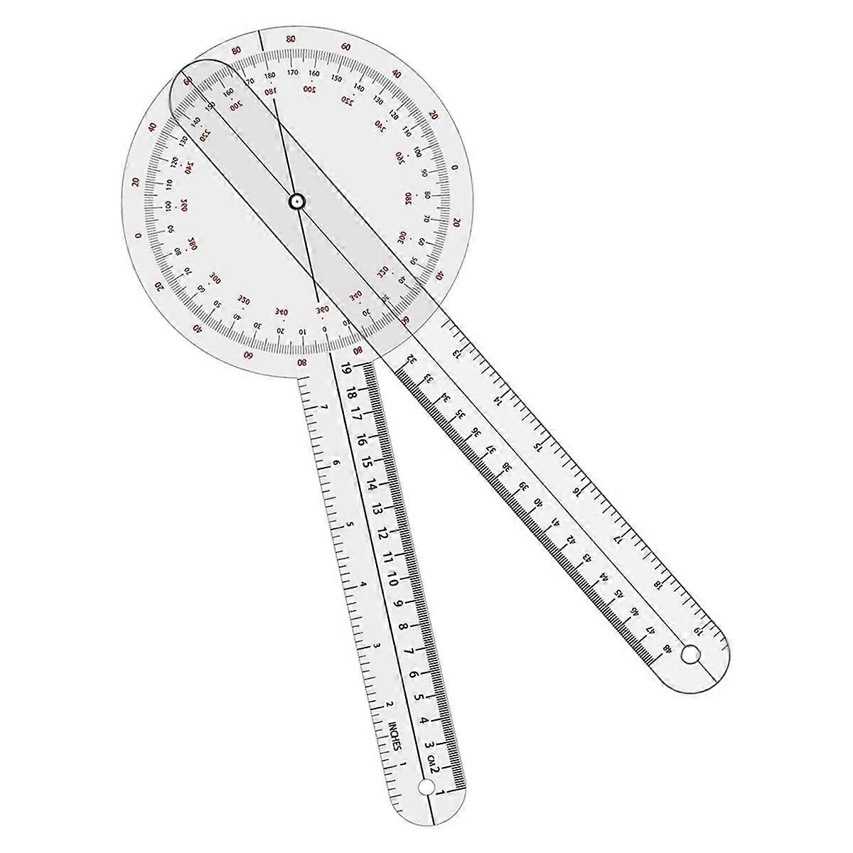Digital Goniometer 360 grader, Goniometer Fysioterapi - 12 tum